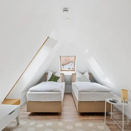 Jenapartments Penthouse Terrasse Waschtrockner Sehr Zentral 公寓 耶拿