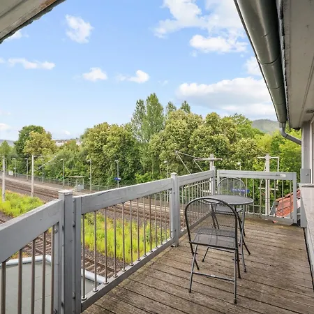 公寓 Jenapartments Penthouse Terrasse Waschtrockner Sehr Zentral 耶拿