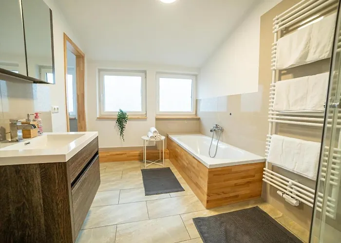 Jenapartments Penthouse Terrasse Waschtrockner Sehr Zentral Jena