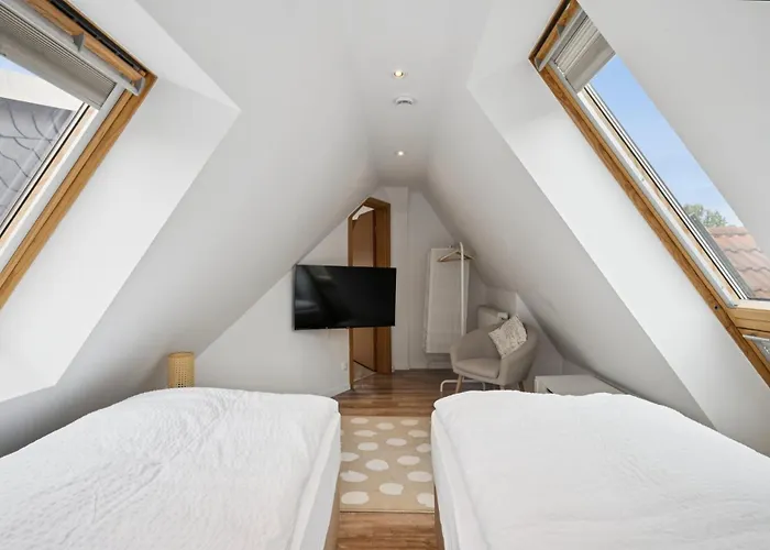 Appartement Jenapartments Penthouse Terrasse Waschtrockner Sehr Zentral Jena