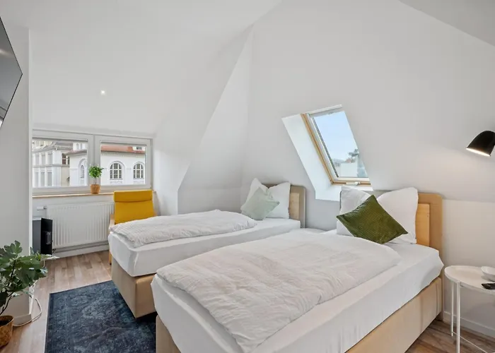 アパート Jenapartments Penthouse Terrasse Waschtrockner Sehr Zentral *